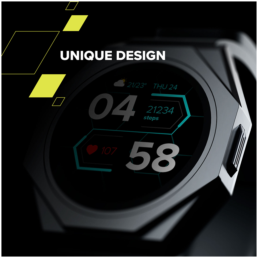 Smart Watch CANYON Otto SW-86 (1.30", 360x360, 192 MB, 280 mAh, aluminij, Android iOS)-11