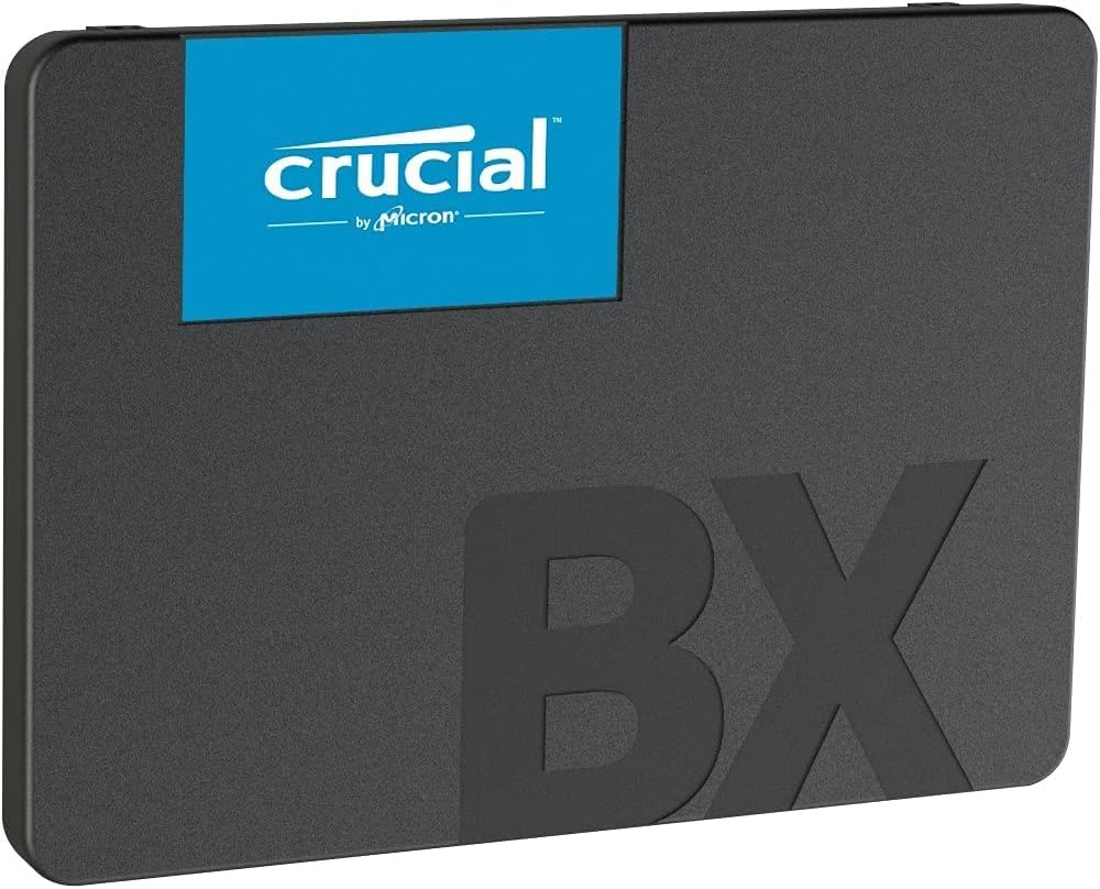 CRUCIAL BX500 500GB SSD, 2.5” 7mm, SATA 6 Gb/s, Read/Write: 540 / 500 MB/s-2