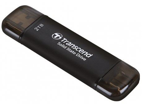 Transcend 2TB, External SSD, ESD310C, USB 10Gbps, Type C/A,-2