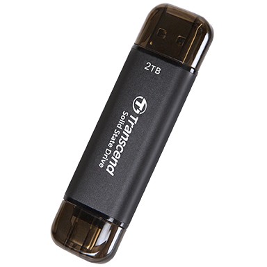 Transcend 2TB, External SSD, ESD310C, USB 10Gbps, Type C/A,-4