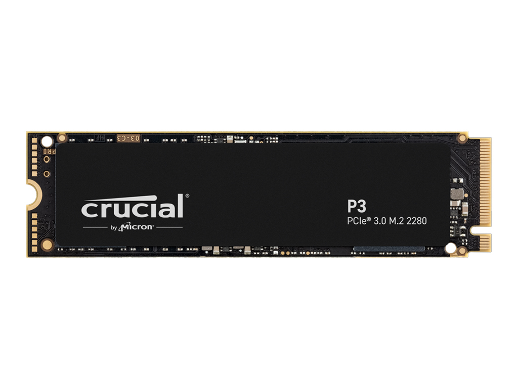 Crucial SSD P3 Plus 4000GB/4TB M.2 2280 PCIE Gen4.0 3D NAND, R/W: 5000/4200 MB/s, Storage Executive + Acronis SW included-1