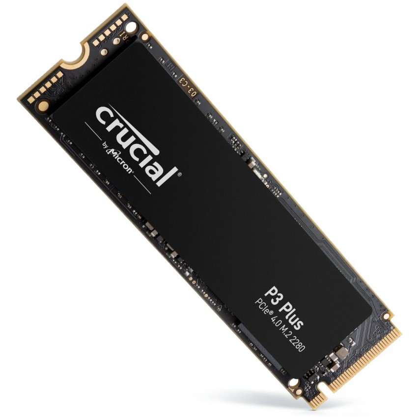 Crucial SSD P3 Plus 4000GB/4TB M.2 2280 PCIE Gen4.0 3D NAND, R/W: 5000/4200 MB/s, Storage Executive + Acronis SW included-5