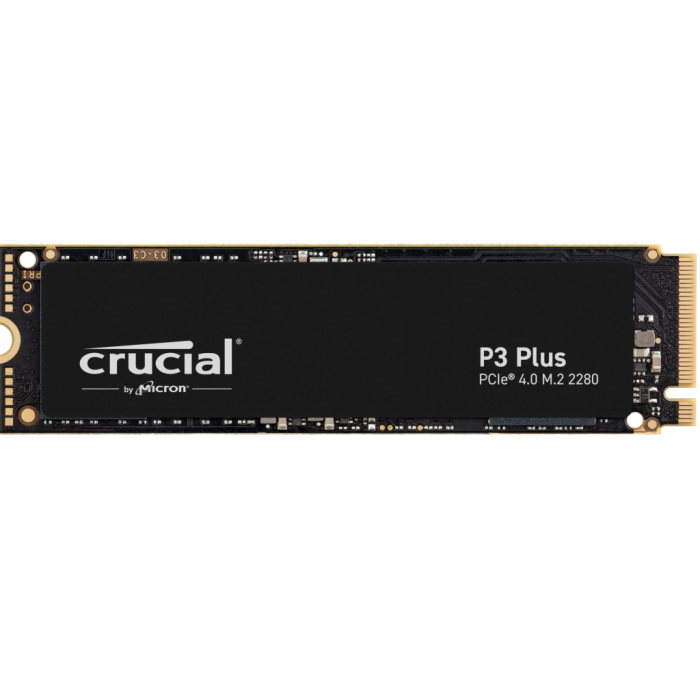 Crucial SSD P3 Plus 2000GB/2TB M.2 2280 PCIE Gen4.0 3D NAND, R/W: 5000/4200 MB/s, Storage Executive + Acronis SW included-3