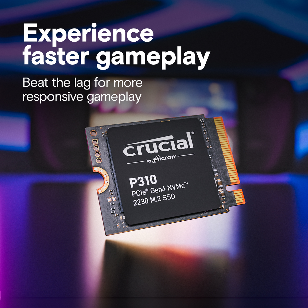 SSD CRUCIAL P310 2TB PCIe Gen4 2230 NVMe M.2-3