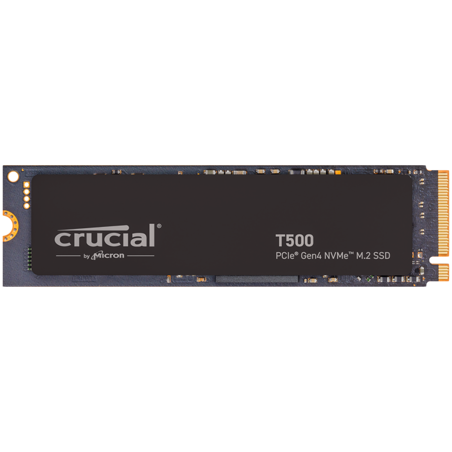 Crucial SSD Crucial T500 1TB PCIe Gen4 NVMe M.2 SSD, EAN: 649528939241-1