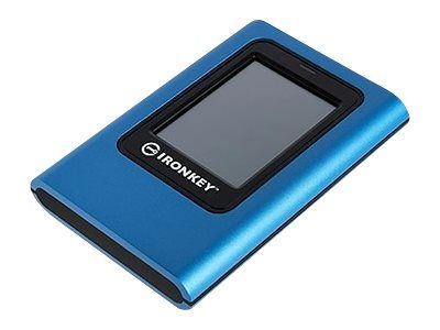 Vanjski SSD KINGSTON IronKey Vault Privacy 960GB (XTS-AES 256-bit enkripcija, USB 3.2 GEN 1, Plava)-0