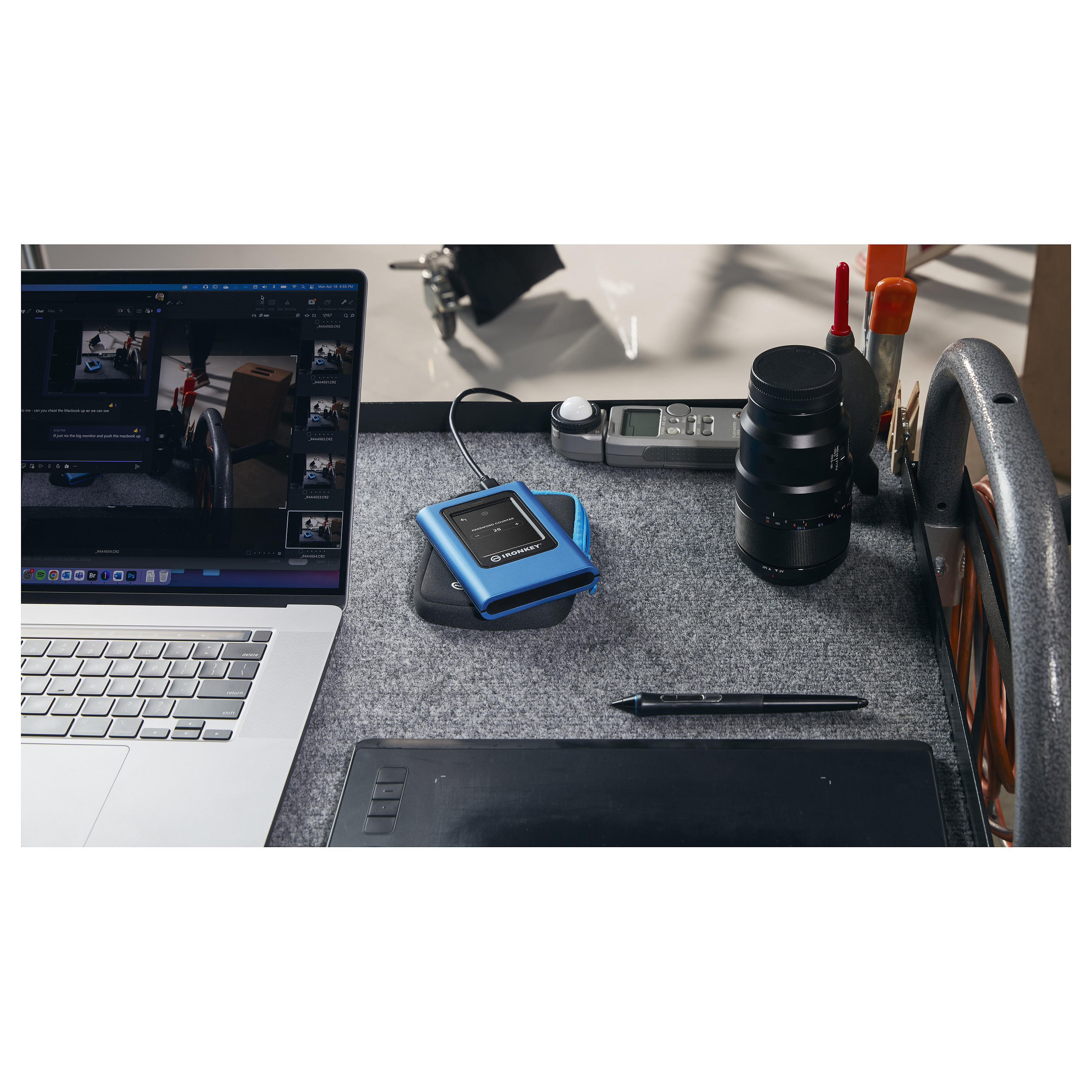 Kingston 1920GB IronKey Vault Privacy 80 XTS-AES 256-bit Encrypted External SSD EAN: 740617328424-7