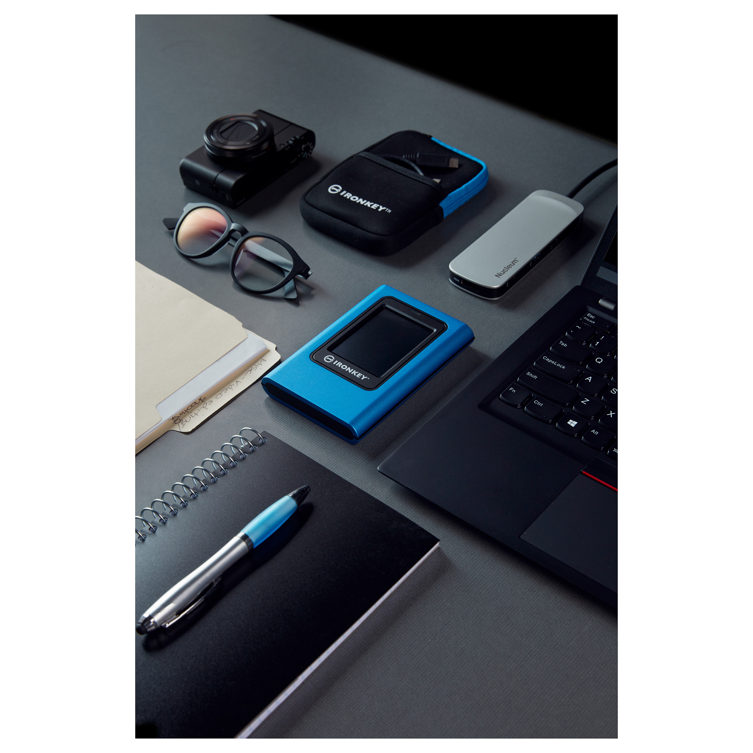 Kingston 1920GB IronKey Vault Privacy 80 XTS-AES 256-bit Encrypted External SSD EAN: 740617328424-17