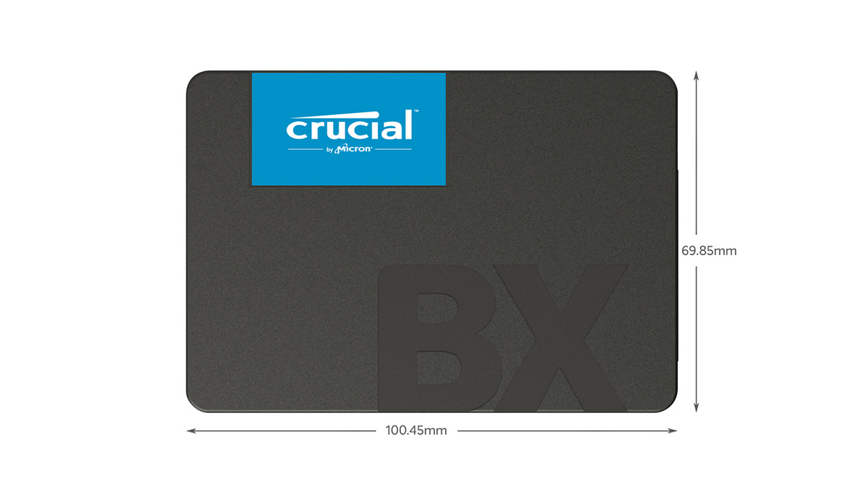 CRUCIAL BX500 1TB SSD, 2.5” 7mm, SATA 6 Gb/s, Read/Write: 540 / 500 MB/s-3