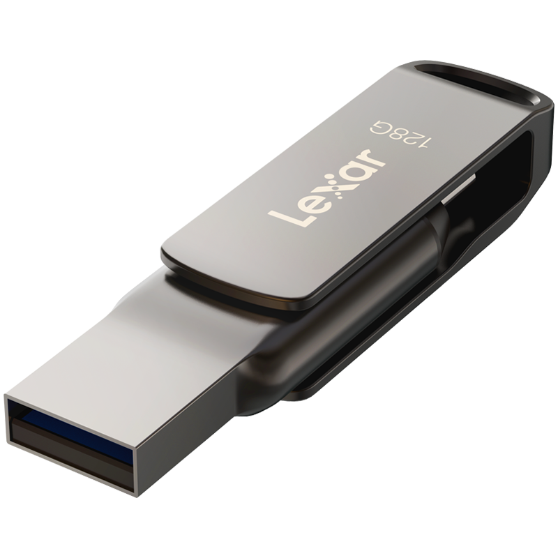 Lexar 128GB Dual Type-C and Type-A USB 3.1 flash drive, up to 130MB/s read, EAN: 843367129072-1
