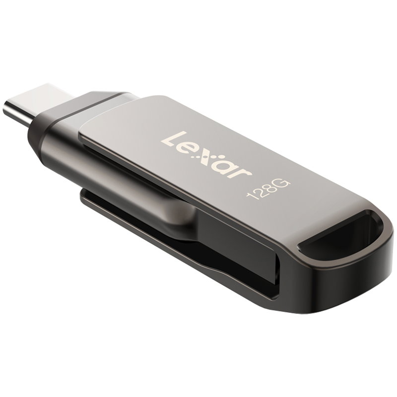 Lexar 128GB Dual Type-C and Type-A USB 3.1 flash drive, up to 130MB/s read, EAN: 843367129072-2