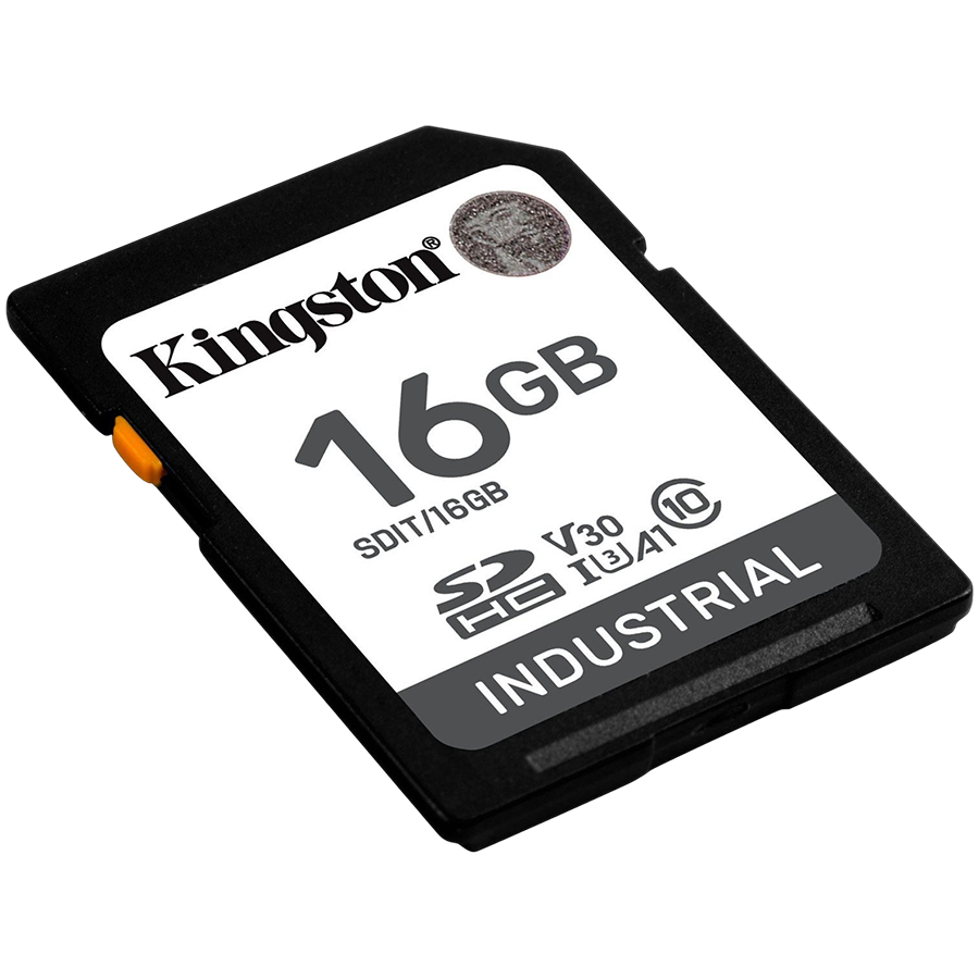 SD kartica KINGSTON 16GB SDHC Industrial (C10, UHS-I U3, V30, A1, pSLC, -40C do 85C)-2