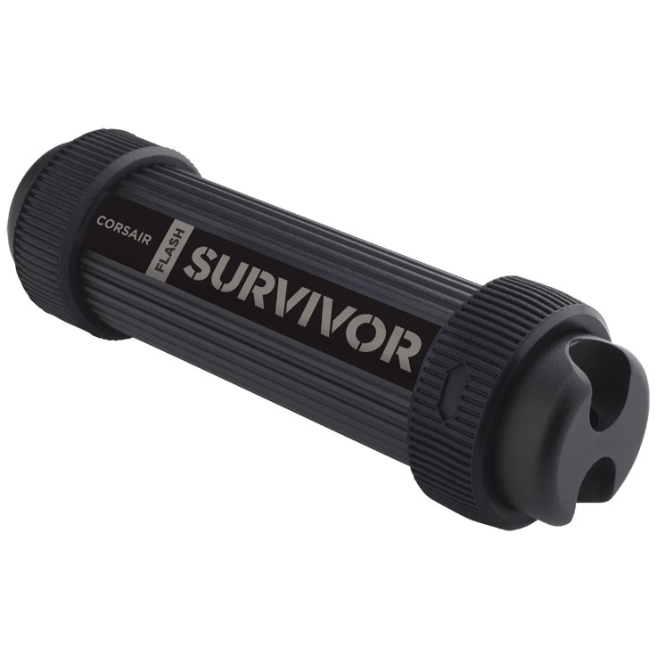 Corsair USB drive Flash Survivor Stealth USB 3.0 128GB, Military-Style Design, Plug and Play, EAN:0843591066396-1