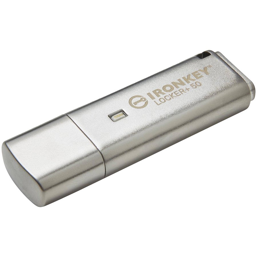Kingston 128GB IronKey Locker Plus 50 AES Encrypted, USBtoCloud EAN: 740617329391-0
