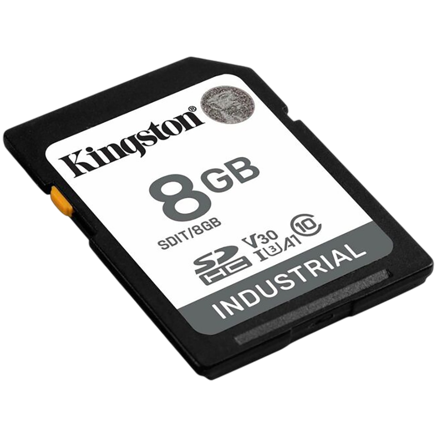 SD kartica KINGSTON 8GB SDHC Industrial (C10, UHS-I U3, V30, A1, pSLC, -40C do 85C)-2