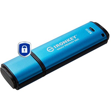 USB-C IronKey Vault KINGSTON 32GB (Privacy 50C, AES-256 enkripcija, FIPS 197)-2