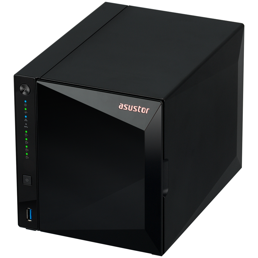 NAS ASUSTOR AS3304Tv2 Drivestor4 Pro Gen2 (4x 3.5", 1x 2.5Gbe, Realtek QuadCore RTD1619B 1.7GHz, 2GB, Desktop)-1