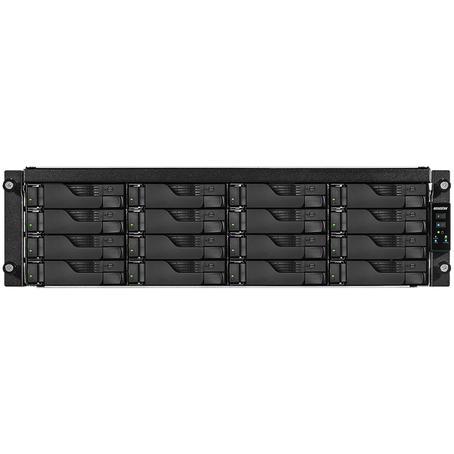 NAS ASUS AS7116RDX/RAIL KIT Lockerstor16R Pro 16x 3x5" 2x M.2 cache 4x 1Gbe + PCIEx4 slot Xeon QuadCore E-2224 4.6GHz 8GB dual PSU rackmount-0