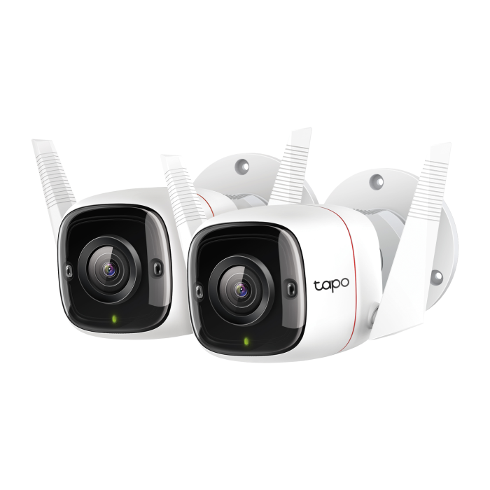 Nadzorna kamera TP-LINK Tapo C310P2 (2K, Wi-Fi, IP66, noćni vid do 30 m, 2 komada)-3