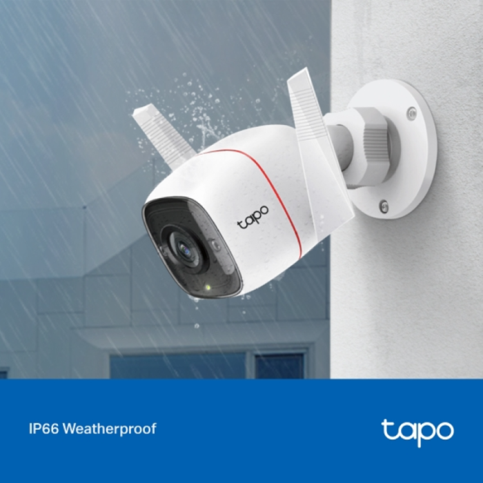 Nadzorna kamera TP-LINK Tapo C310P2 (2K, Wi-Fi, IP66, noćni vid do 30 m, 2 komada)-2