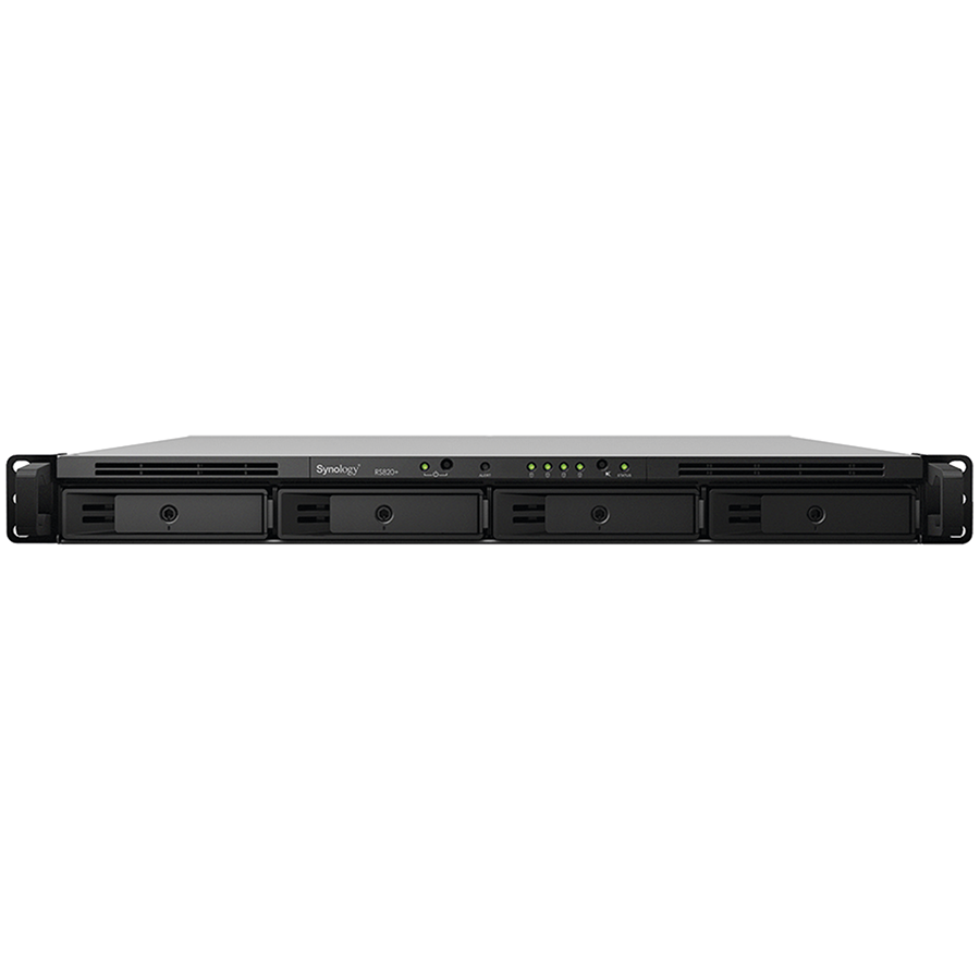 Rackmount NAS SYNOLOGY RS822RP+ (1u, amd ryzen v1500b, 2gb ecc, 4-bay, redundantno napajanje)-0