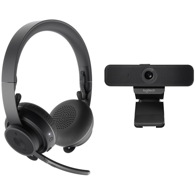 Slušalice LOGITECH Personal Video Collaboration Kit (ZONE bežični + C925E)-0