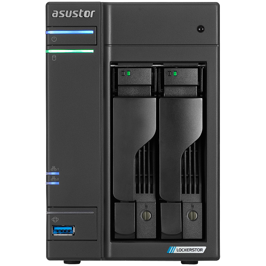 NAS ASUS AS6702T Lockerstor2 Gen2 2x 3.5" 4x M.2 cache 2x 2.5Gbe Celeron QuadCore N5105 2.9GHz 4GB-0