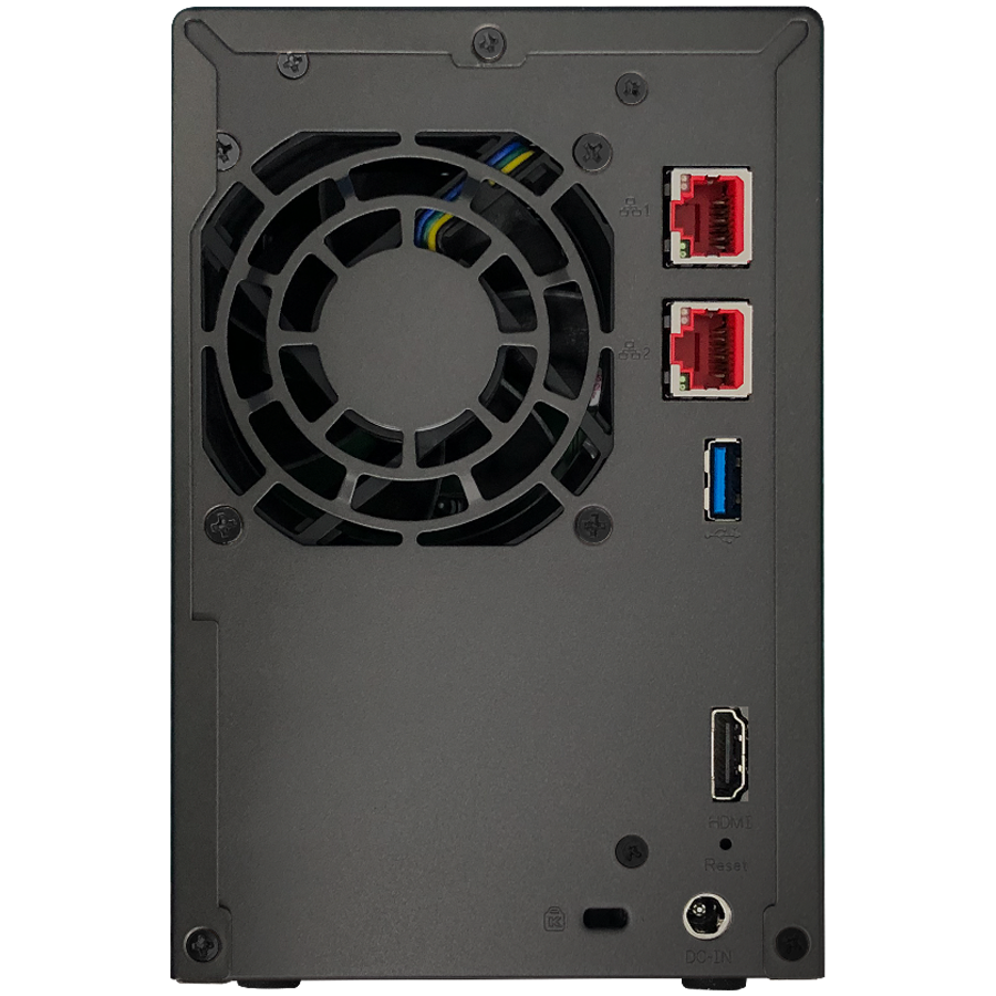 NAS ASUS AS6702T Lockerstor2 Gen2 2x 3.5" 4x M.2 cache 2x 2.5Gbe Celeron QuadCore N5105 2.9GHz 4GB-2