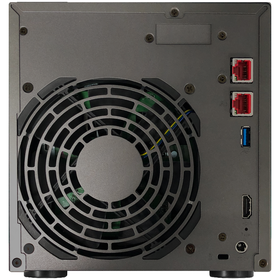 NAS ASUS AS6704T Lockerstor4 Gen2 4x 3.5 4x M.2 cache 2x 2.5Gbe Celeron QuadCore N5105 2.9GHz 4GB-2
