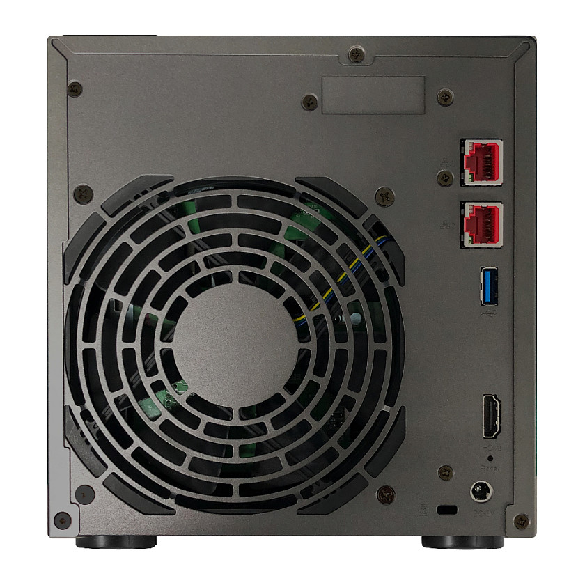 NAS ASUS AS6704T Lockerstor4 Gen2 4x 3.5 4x M.2 cache 2x 2.5Gbe Celeron QuadCore N5105 2.9GHz 4GB-8
