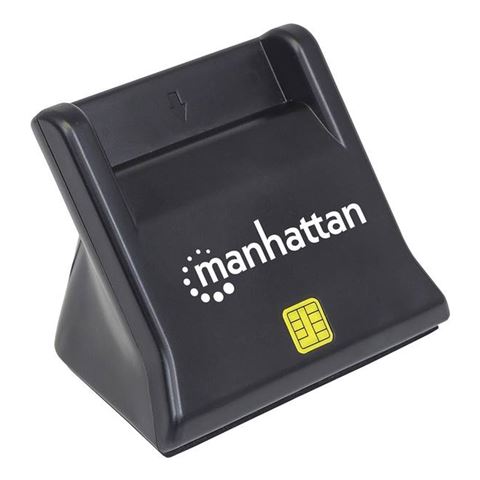 USB čitač MANHATTAN POS DOD SMART CARD READER (USB, Plug&Play, kompatibilnost s Win i Mac)