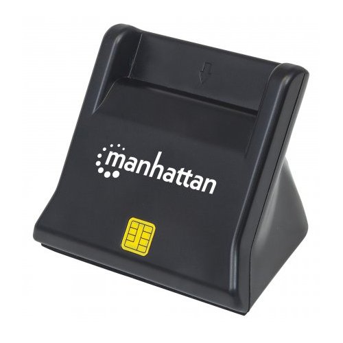 USB čitač MANHATTAN POS DOD SMART CARD READER (USB, Plug&Play, kompatibilnost s Win i Mac)-0