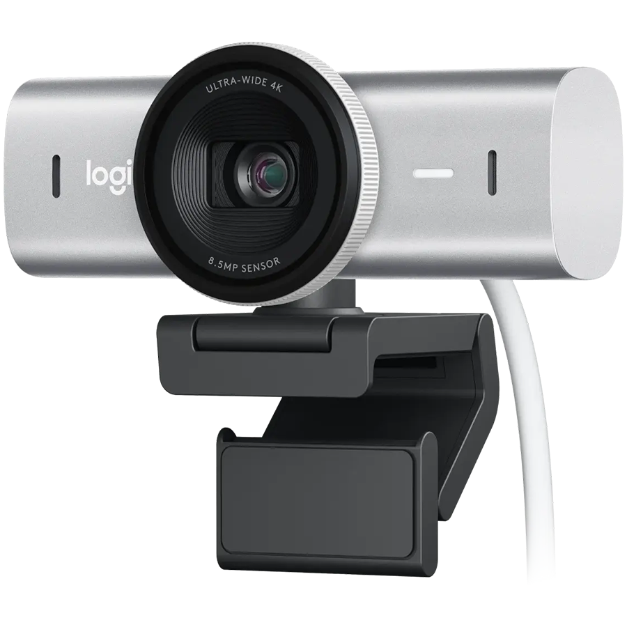 Web kamera LOGITECH MX Brio 4K Ultra HD Pale Grey (maksimalna rezolucija 3840x2160, 60 fps, USB Type C)