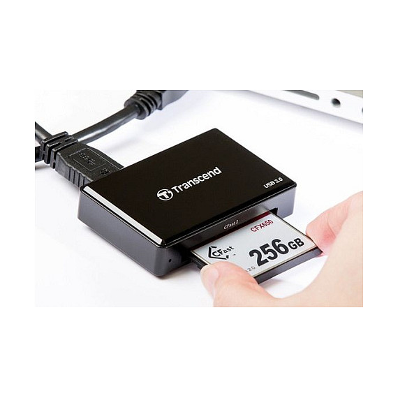 Transcend USB3.1 CFast Card Reader, EAN: 760557830238-3