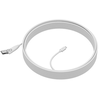 Produžni kabel LOGITECH za Rally Mic Pod, bijeli, 10m-2