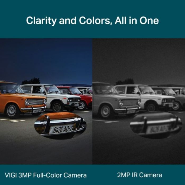 Vanjska mrežna kamera TP-LINK 3MP Full-Color Bullet-1