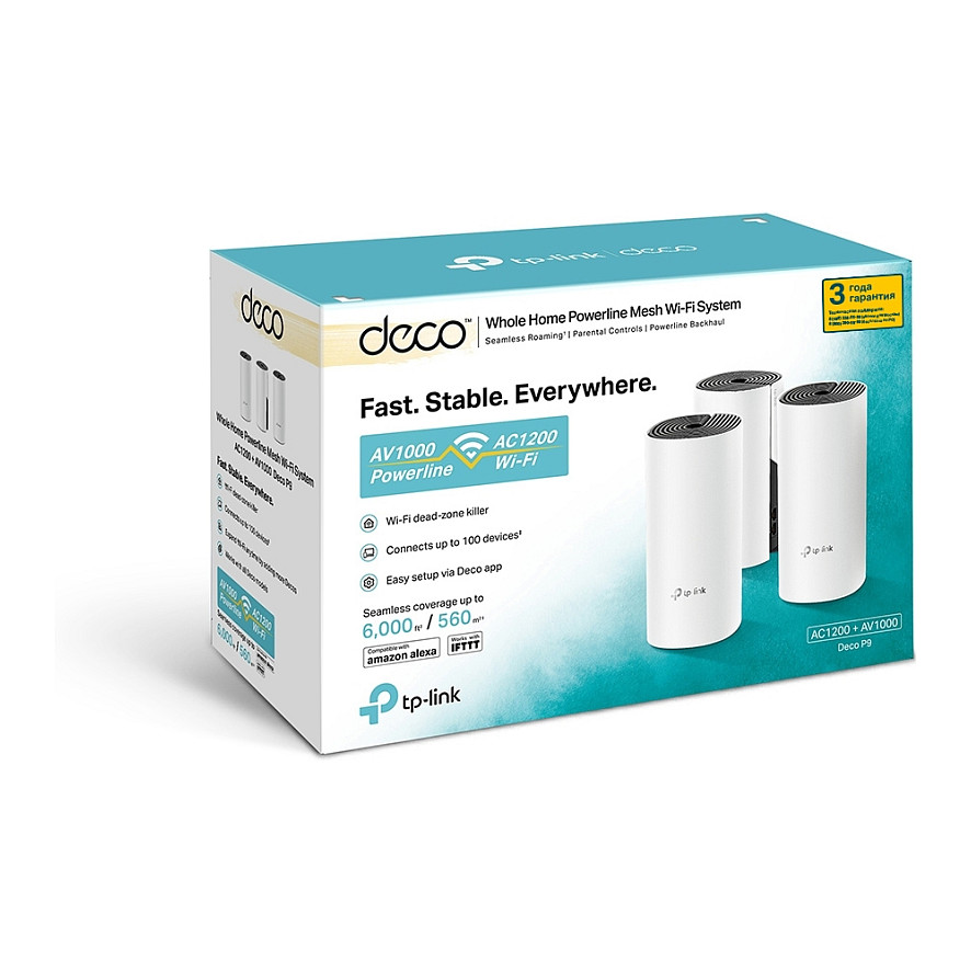 Router TP-LINK AC1200 Whole Home Hybrid Mesh Wi-Fi System (867Mbps na 5GHz + 300Mbps na 2.4GHz)-2