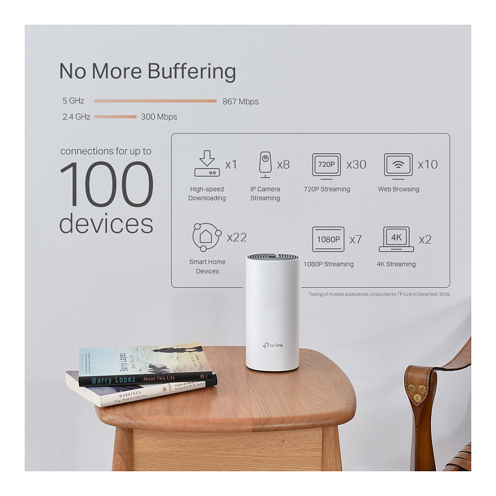 Router TP-LINK AC1200 Whole Home Hybrid Mesh Wi-Fi System (867Mbps na 5GHz + 300Mbps na 2.4GHz)-5
