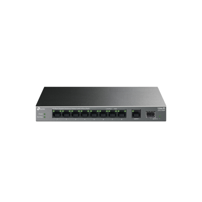 Switch TP-LINK 10-Port Gigabit Desktop with 8-Port PoE+-3