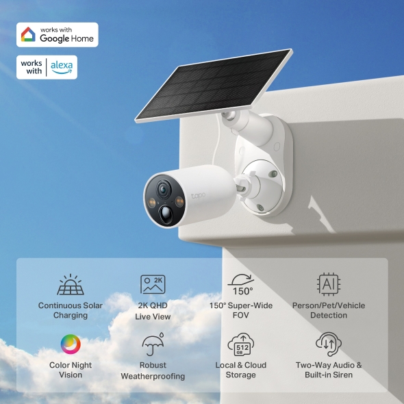 Pametna bežična sigurnosna kamera TP-LINK Tapo C425 KIT 2K QHD-2
