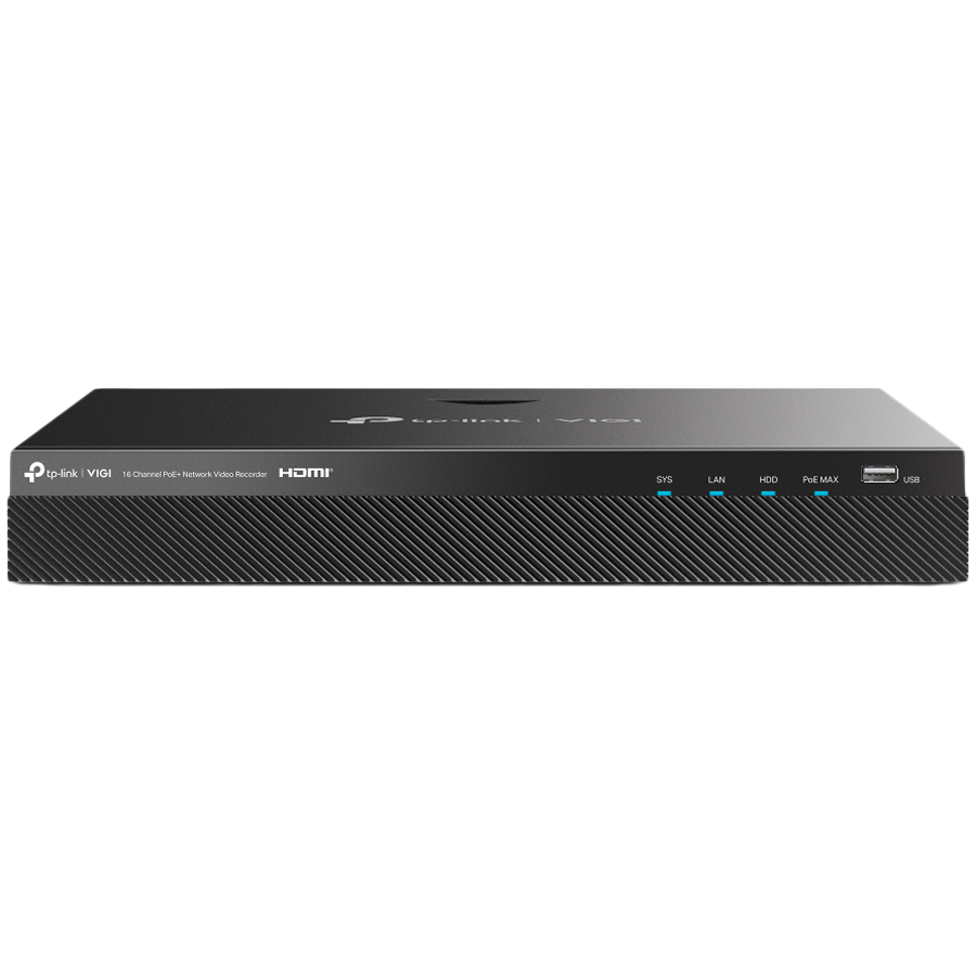 NVR TP-LINK VIGI NVR2016H-16MP 16 Channel PoE+ Network Video Recorder-10
