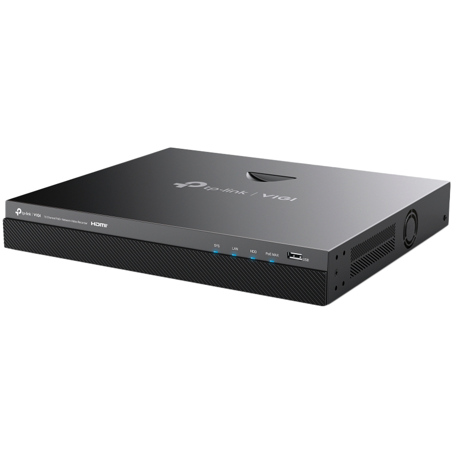 NVR TP-LINK VIGI NVR2016H-16MP 16 Channel PoE+ Network Video Recorder-12