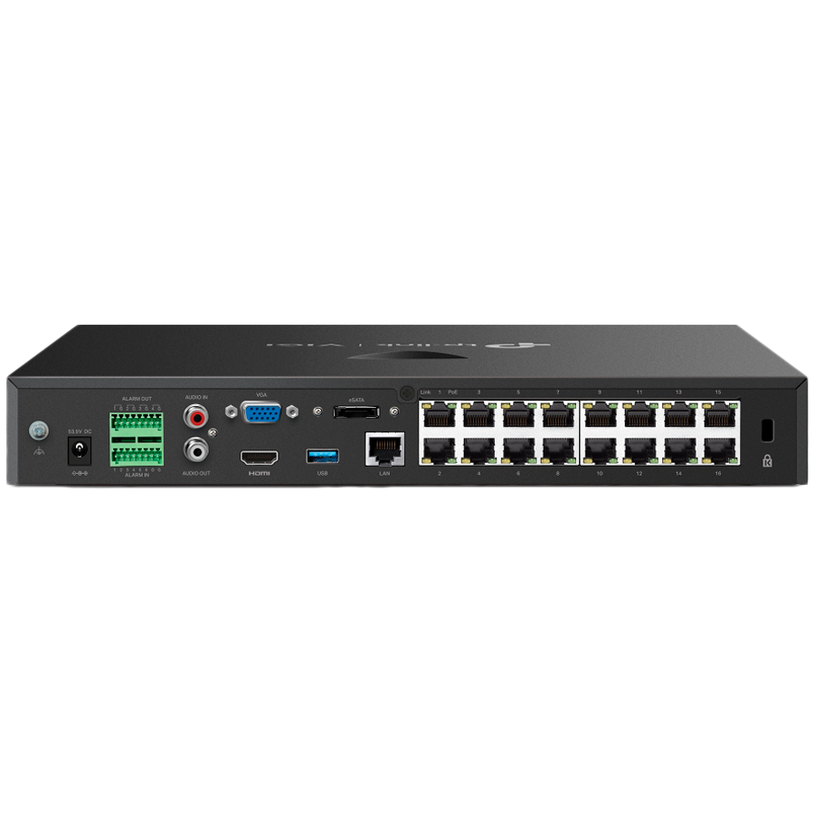 NVR TP-LINK VIGI NVR2016H-16MP 16 Channel PoE+ Network Video Recorder-13