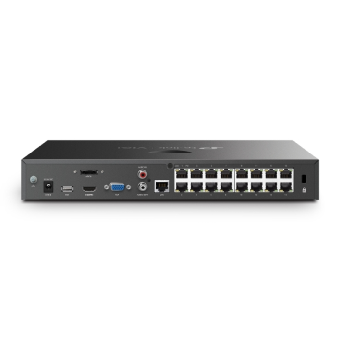 NVR TP-LINK VIGI NVR2016H-16MP 16 Channel PoE+ Network Video Recorder-3