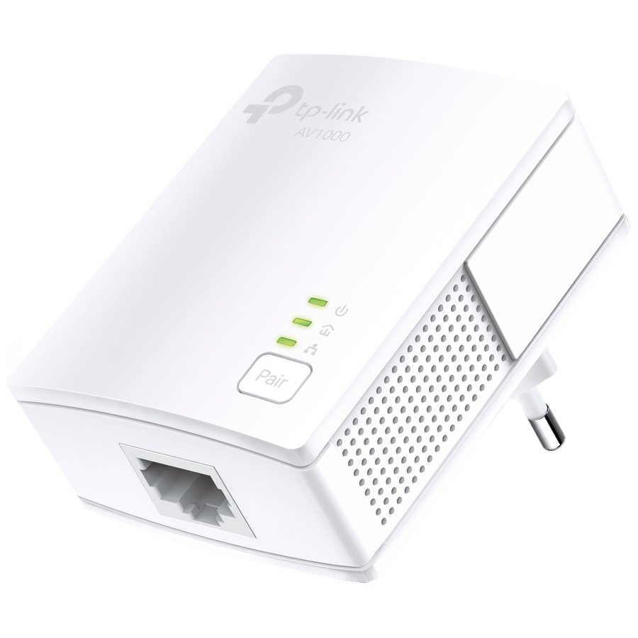 Powerline adapter TP-LINK AV1000 Powerline Starter Kit 1000Mbps-1