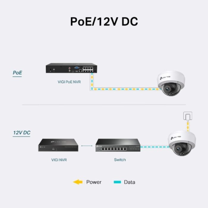 Mrežna kamera TP-LINK 4MP Dome Network Camera (H.265+/H.265/H.264+/H.264, 1/3'' Progressive Scan CMOS, PoE/12V DC, 4 mm Fixed Lens)-6