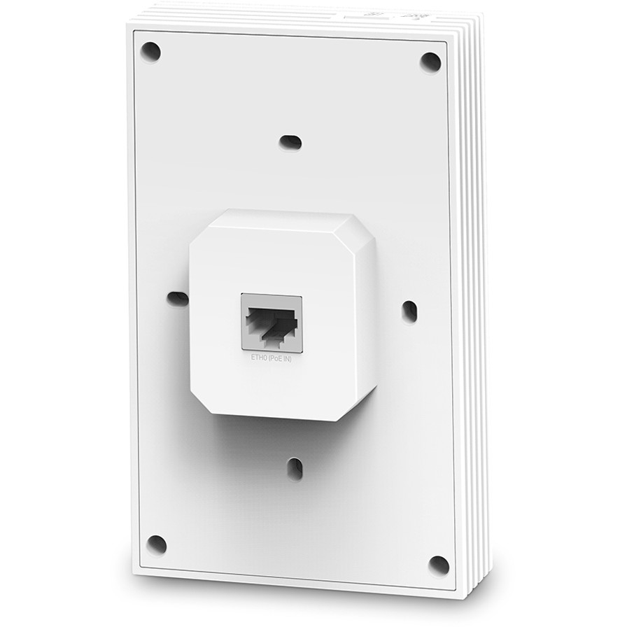 Wi-Fi 6 Access Point TP-LINK AX3000 Wall-Plate (Dual-Band, 574Mbps at 2.4 GHz + 2402 Mbps at 5 GHz, 1× Gigabit RJ45 Uplink Port, 3× Gigabit RJ45 Downlink Port)-3