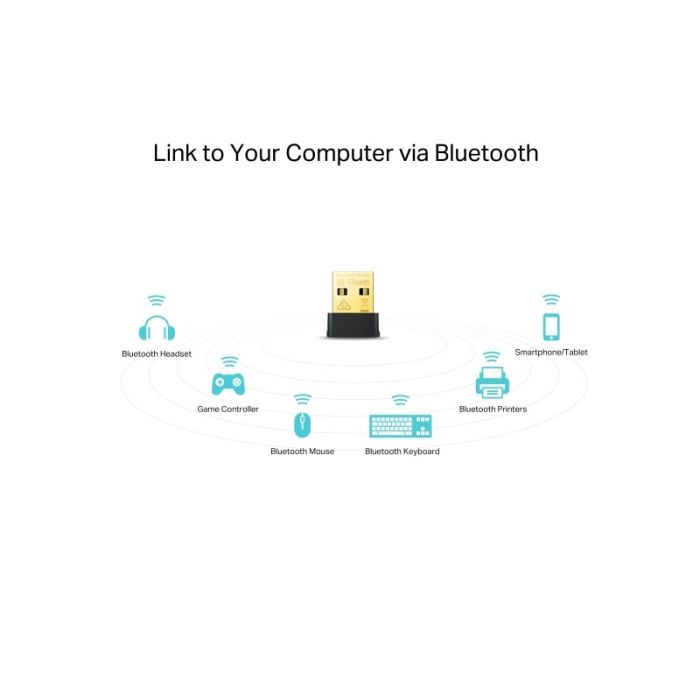 AC600 Nano Dual Band Wi-Fi Bluetooth 4.2 USB AdapterSPEED: 433 Mbps at 5 GHz + 200 Mbps at 2.4 GHzSPEC: USB 2.0FEATURE: Bluetooth 4.2-4