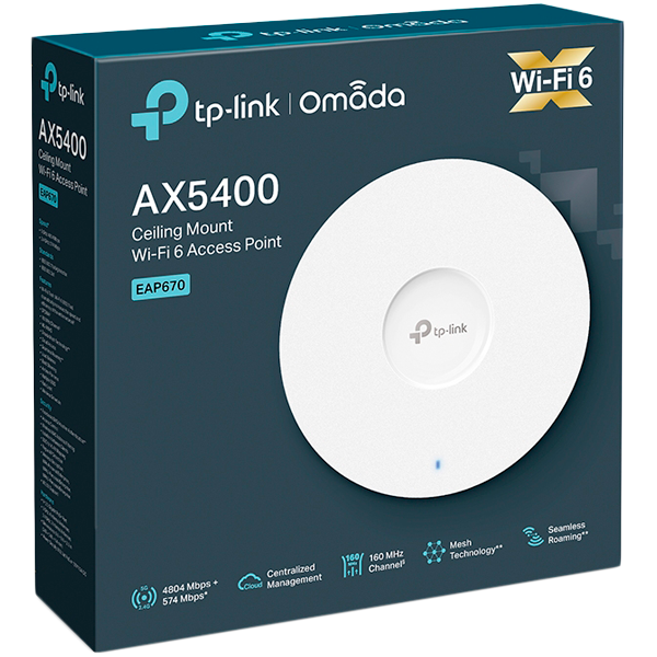 WiFi 6 Access Point TP-LINK AX5400 (montaža na strop, 12 mjeseci jamstva)-3