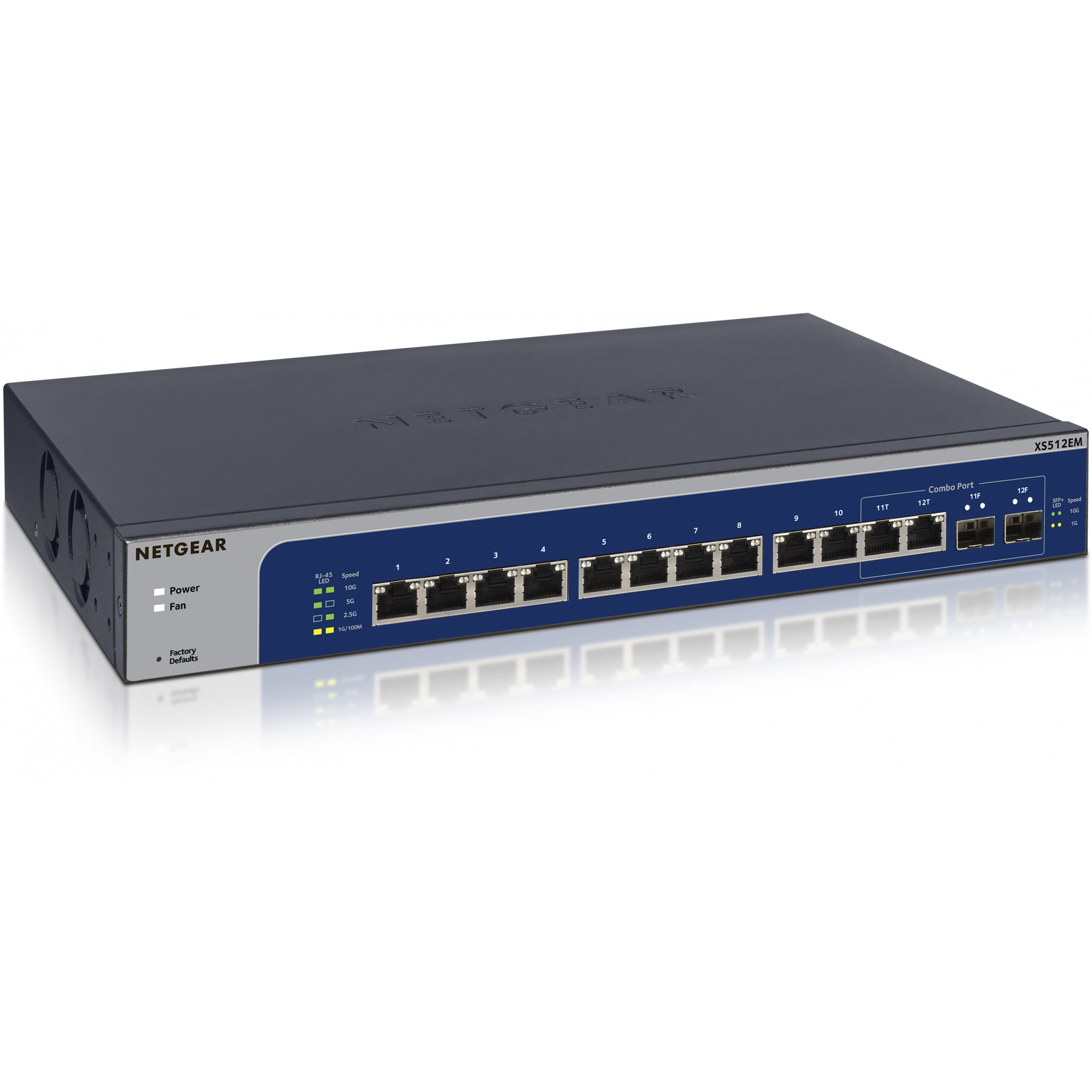 Switch NETGEAR XS512EM-100EUS 12 Ports 10-Gigabit Ethernet Smart Managed Plus - KORIŠTENI jamstvo 6 mjeseci-1